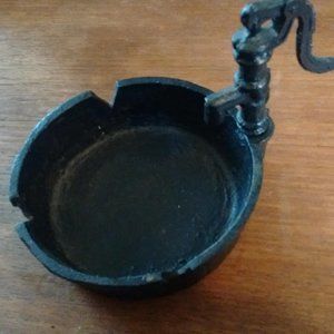 Old Antique Style Hand Water Pump Vintage Circa 70's Metal Miniature Collectible
